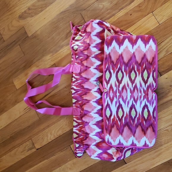 Chico's Bags Chicos Packable Portable Zip Tote Bag Purse Nwt Poshmark